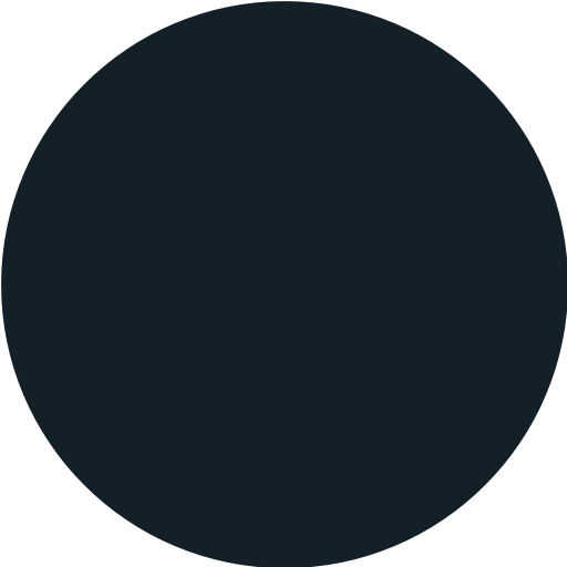 Medium Black Circle Emoji