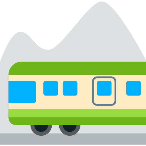 Mountain Railway Emoji