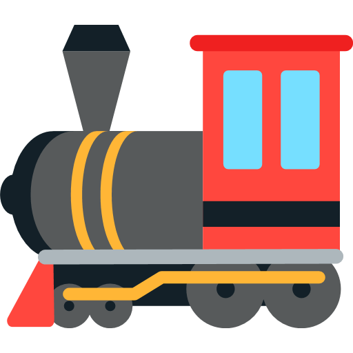 Steam Locomotive Emoji