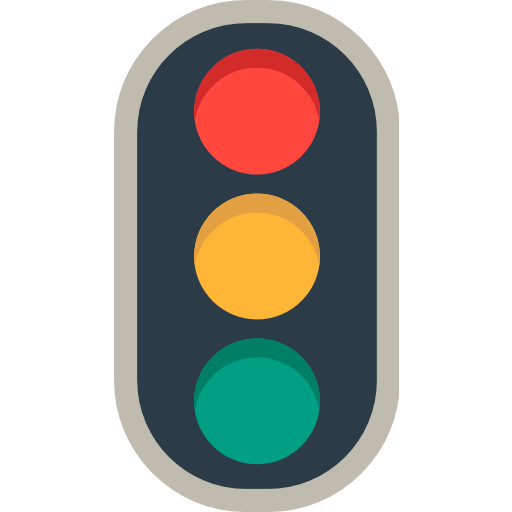 Vertical Traffic Light Emoji