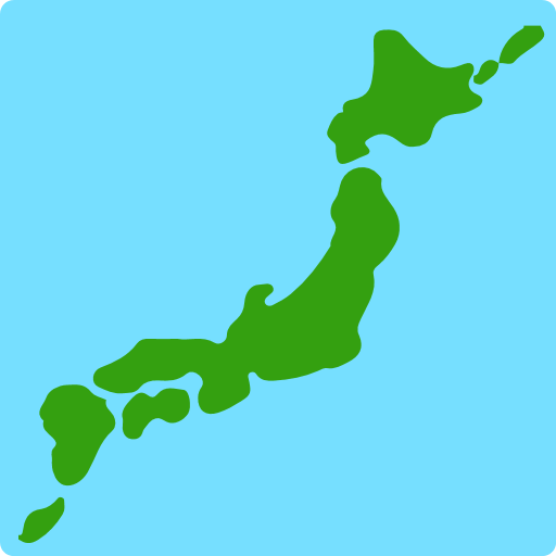 Silhouette Of Japan Emoji