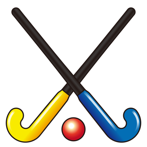 Field Hockey Stick And Ball Emoji