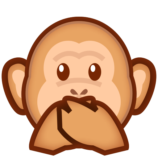 Speak-no-evil Monkey Emoji