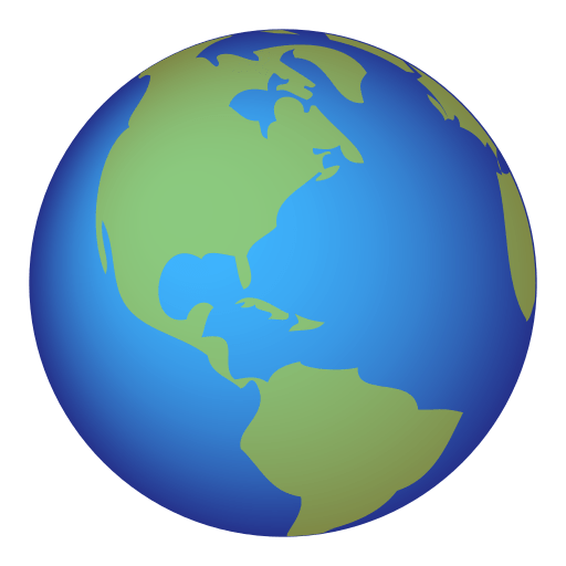 Earth Globe Americas Emoji