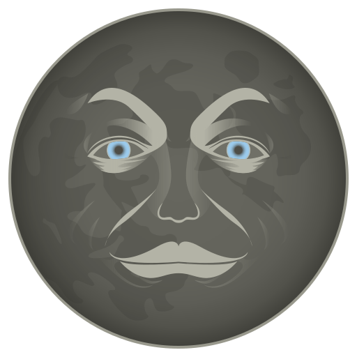 New Moon With Face Emoji