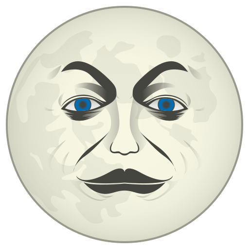 Full Moon With Face Emoji