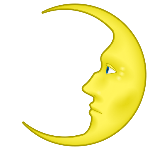 First Quarter Moon With Face Emoji