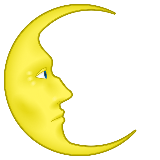 Last Quarter Moon With Face Emoji