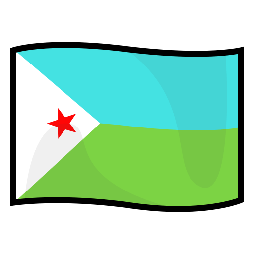 Flag Of Djibouti Emoji