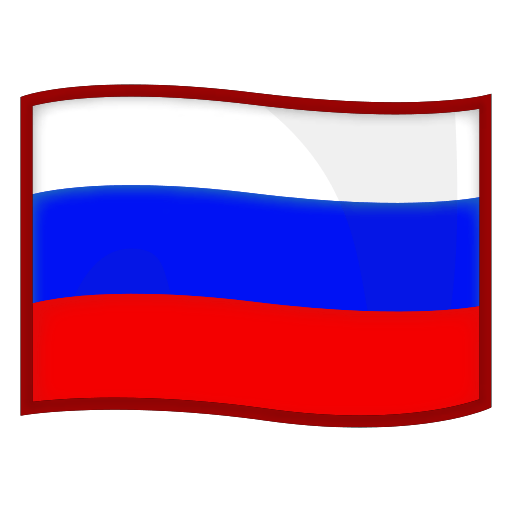 Russia flag emoji clipart. Free download transparent .PNG