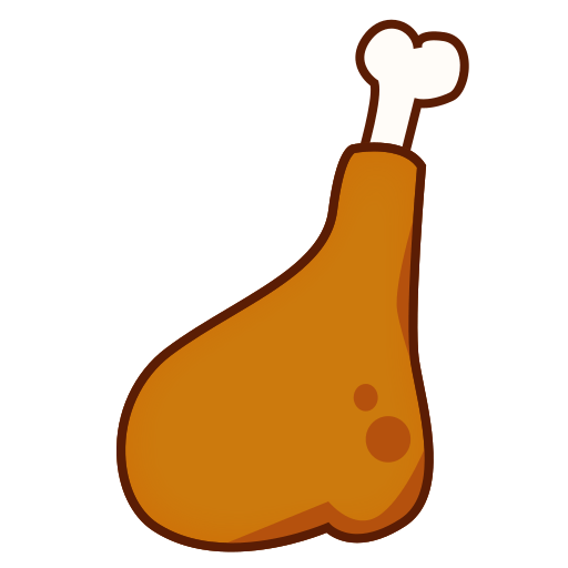 Poultry Leg Emoji