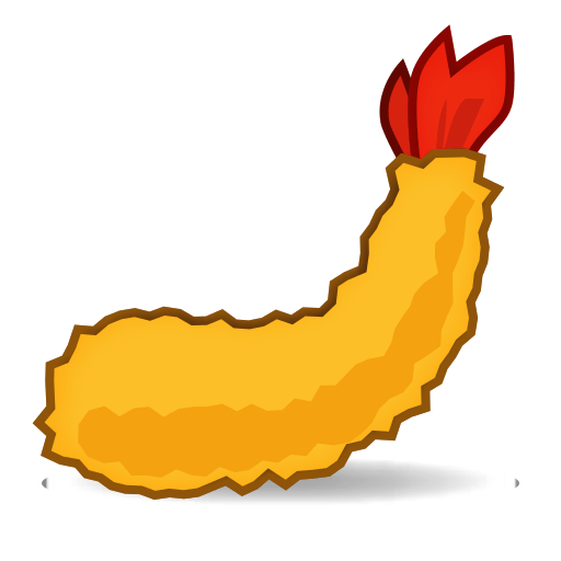 Fried Shrimp Emoji