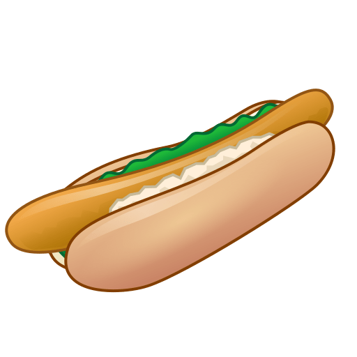 Hot Dog Emoji