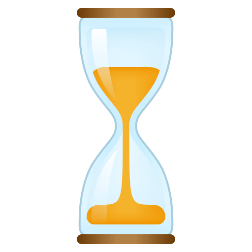 Hourglass With Flowing Sand Emoji