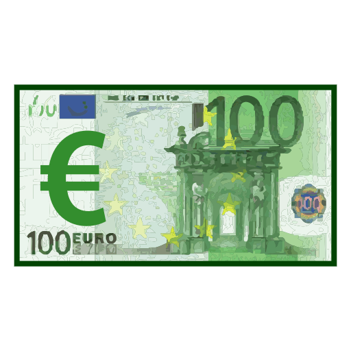 Banknote With Euro Sign Emoji