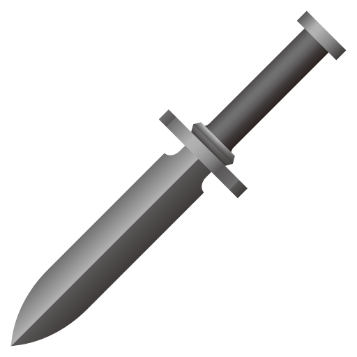 Dagger Knife Emoji