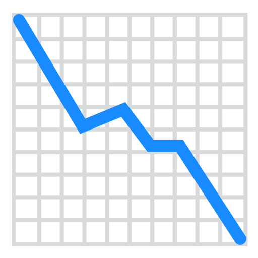 Chart With Downwards Trend Emoji