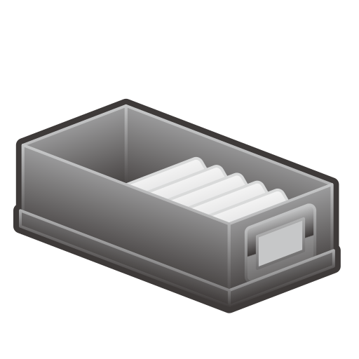 Card File Box Emoji