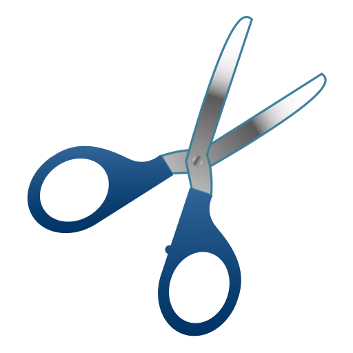 Black Scissors Emoji