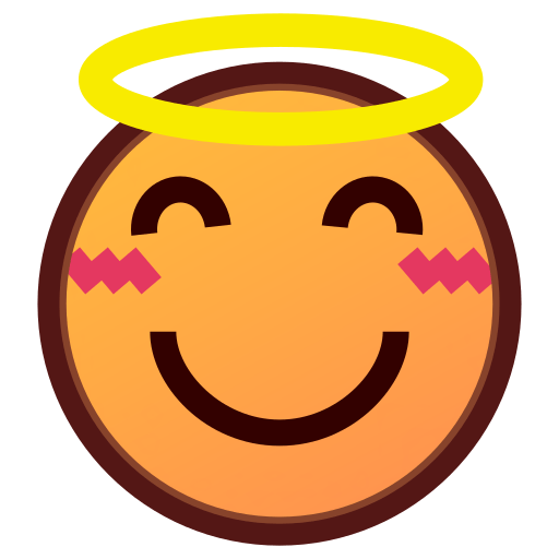 Smiling Face With Halo Emoji