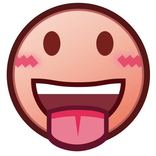 Face With Stuck-out Tongue Emoji