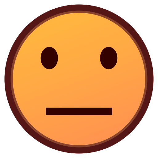 Neutral Face Emoji