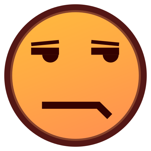 Unamused Face Emoji
