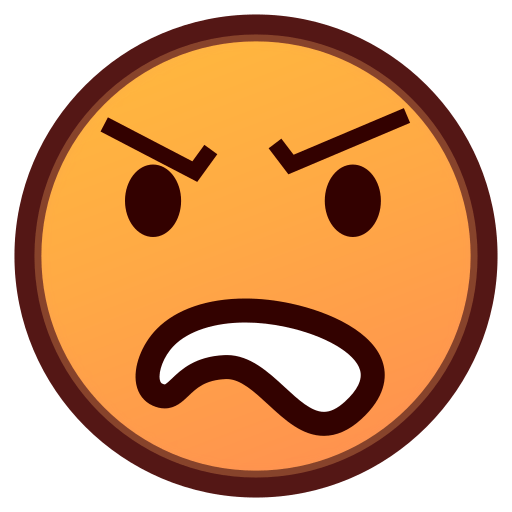 Angry Face Emoji