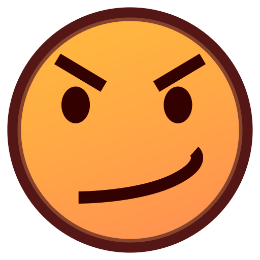 Face With Look Of Triumph Emoji