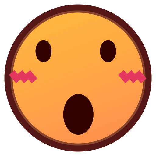 Face With Open Mouth Emoji