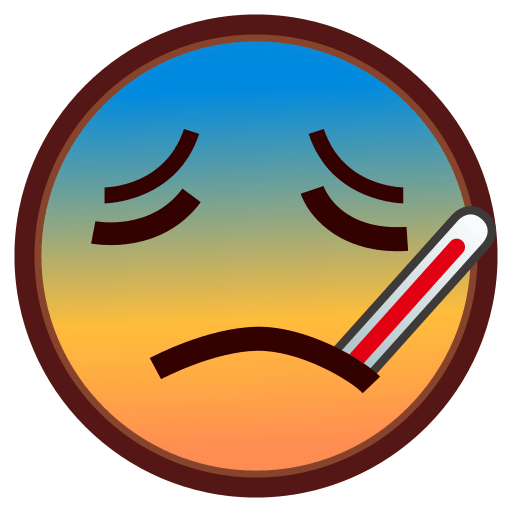 Face With Thermometer Emoji