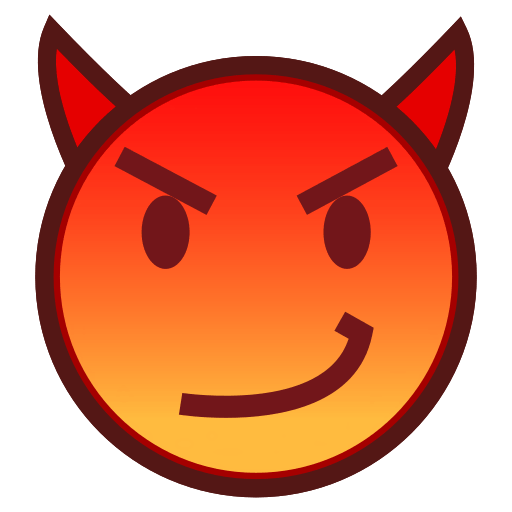 Smiling Face With Horns Emoji