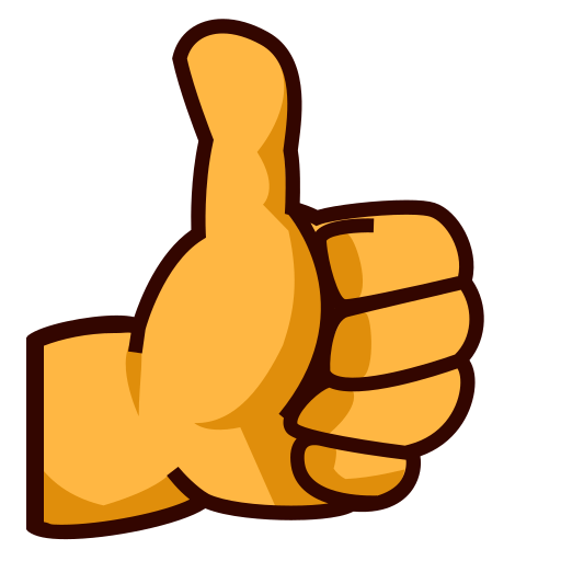 Thumbs Up Sign Emoji