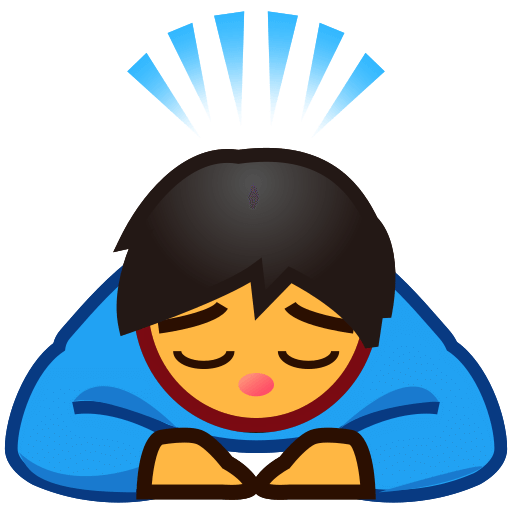 Person Bowing Deeply Emoji