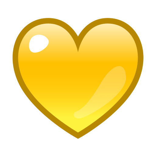 Yellow Heart Emoji