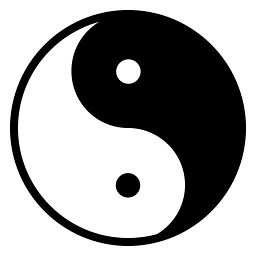Image result for yin yang emoji
