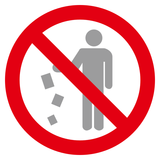 Do Not Litter Symbol Emoji