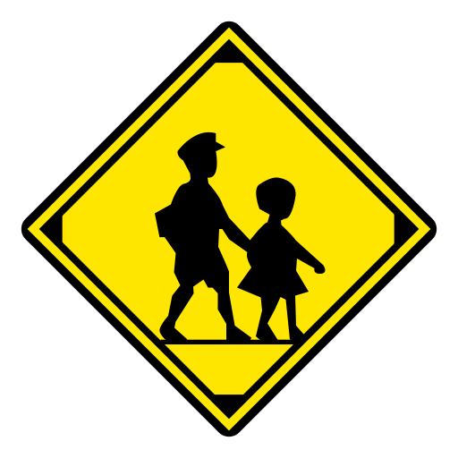 Children Crossing Emoji