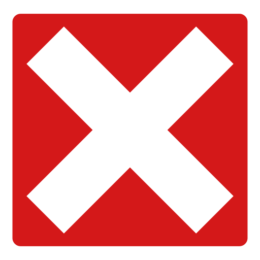 Negative Squared Cross Mark Emoji