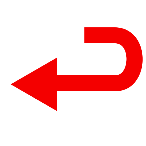 Leftwards Arrow With Hook Emoji