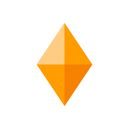 Small Orange Diamond Emoji