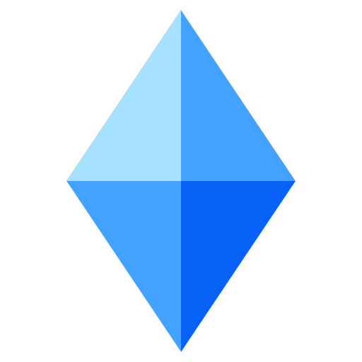 Large Blue Diamond Emoji