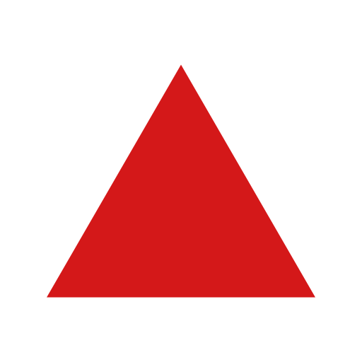 Up-pointing Red Triangle Emoji