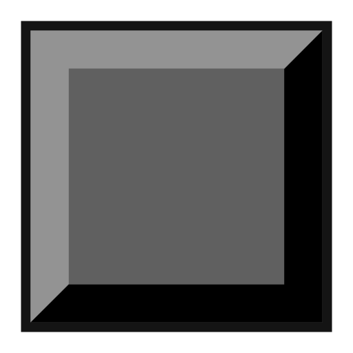 Black Large Square Emoji