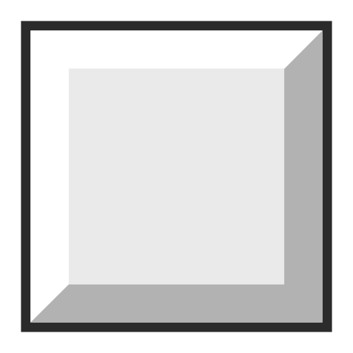 White Large Square Emoji