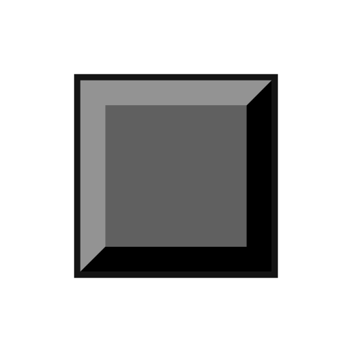 Black Medium Small Square Emoji