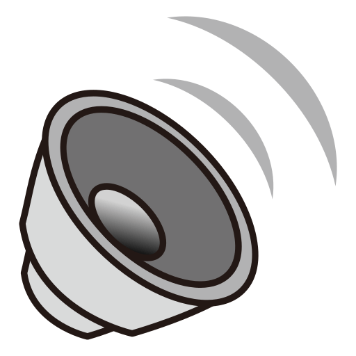 Speaker With One Sound Wave Emoji