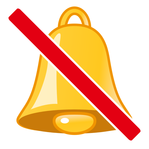 Bell With Cancellation Stroke Emoji