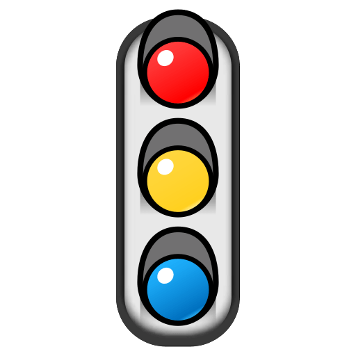 Vertical Traffic Light Emoji