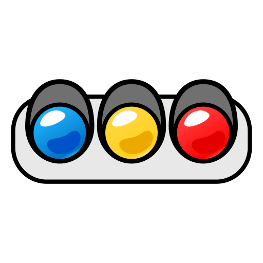 Horizontal Traffic Light Emoji